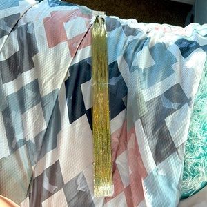 Gold/shiny hair tinsel